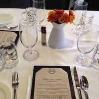 table settings at Equinox Restaurant in Washington