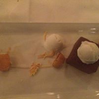Food from my vegan tasting menu minus 1st course. at Equinox Restaurant in Washington