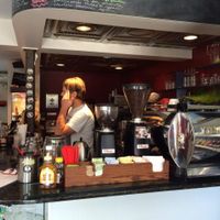 Coffee bar, wheat grass at Harold's Coffee Lounge in West Palm Beach