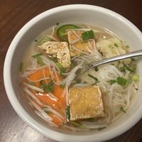 Veggie pho  at Chill Zone Cafe in Arlington