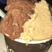 Gelato cioccolato e anacardi  at Grezzo Raw Chocolate in Rome