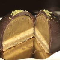 Emblema al pistacchio  at Grezzo Raw Chocolate in Rome