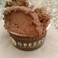 gelato at Grezzo Raw Chocolate in Rome