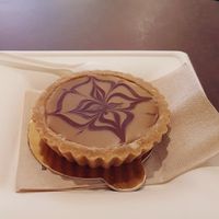 Pistachio tartlet  at Grezzo Raw Chocolate in Rome