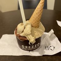 Pistachio and raw chocolate  at Grezzo Raw Chocolate in Rome