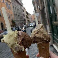 vegan gelato  at Grezzo Raw Chocolate in Rome