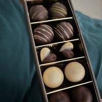   at Grezzo Raw Chocolate in Rome