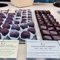   at Grezzo Raw Chocolate in Rome