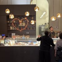   at Grezzo Raw Chocolate in Rome