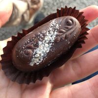 A torroncini praline. at Grezzo Raw Chocolate in Rome