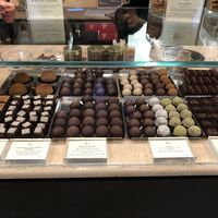 Vast Raw Chocolate Selection  at Grezzo Raw Chocolate in Rome
