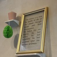   at Grezzo Raw Chocolate in Rome