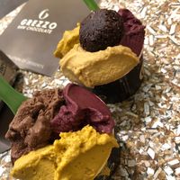 Amazing gelato/icecream ! Just wow, so fresh! at Grezzo Raw Chocolate in Rome