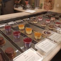 Awesome desserts at Grezzo Raw Chocolate in Rome