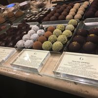 Nice selection at Grezzo Raw Chocolate in Rome