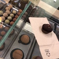 Lovely vegan chocolates  at Grezzo Raw Chocolate in Rome