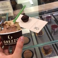 This ice cream 💥 at Grezzo Raw Chocolate in Rome