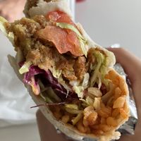 Falafel Yufka mit veganer Soße  at Sidad Kebap & Pizza  in Freiburg