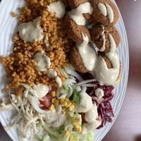Falafel Teller  at Sidad Kebap & Pizza  in Freiburg