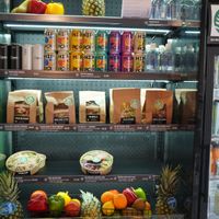 The fridge at Plant Shack in London