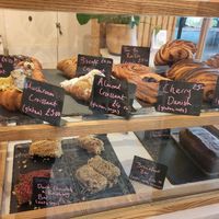 Vegan pastries at Plant Shack in London