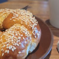 House Bagel at Firecreek Coffee Company in Flagstaff