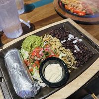 Vegan chicken fajitas   at Nacho Daddy in Nashville