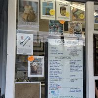 Menu  at Pav's Creamery in Akron