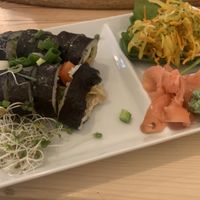 japanese plate at Wypas in Poznan