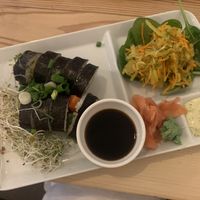 japanese plate at Wypas in Poznan