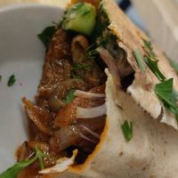 Turkish plate at Wypas in Poznan