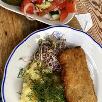 Polish plate  at Wypas in Poznan