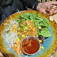 Japanese plate at Wypas in Poznan