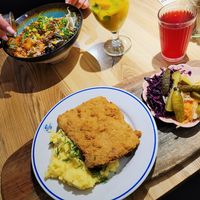 Polish plate & Korean bowl at Wypas in Poznan