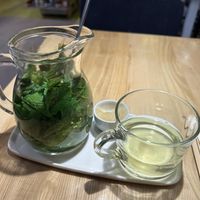 Mint tea  #Veganuary at Wypas in Poznan