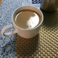 Chai at Kusum Indian Restaurant in Kobe