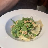 Vegan ravioli  at Brasserie Nel in Noord-holland