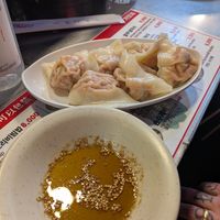 Kimchi mandu (dumplings) at Vegan Seoul Market Food Tour  in Seoul