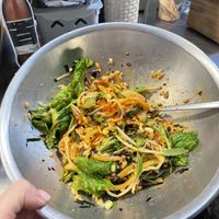 Bibimbap post mix  at Vegan Seoul Market Food Tour  in Seoul