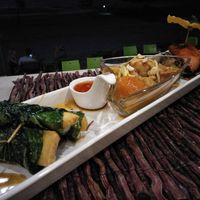 Vegan set menu at Time for Lime in Koh Lanta