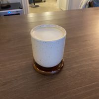 Oat Milk Latte  at Espacio Elemental in Alicante
