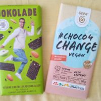 Some of the vegan options at the store at CHOCOVERSUM - Hamburgs Schokoladenmuseum in Hamburg