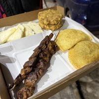 Traditional San Juan food!  at Catsa in Asuncion