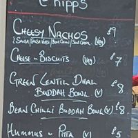 The current menu at Kipps' Alehouse in Folkestone