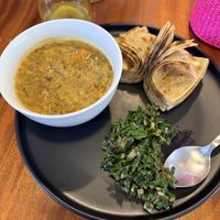 Lentil curry  at Lava Latte in Nairobi