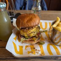 Burger, Fritten, Limo at MOTEK in Frankfurt