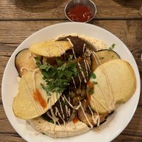 Hummus Sabich 👌🏻  at MOTEK in Frankfurt