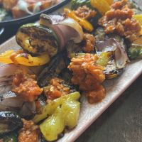 Grilled vegetables   at Boquerones Tapas and Cocktails in Newcastle Upon Tyne