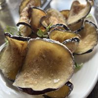 Fried aubergine   at Boquerones Tapas and Cocktails in Newcastle Upon Tyne