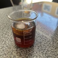 One of the espresso options  at Plant Neta Cafe in Puebla